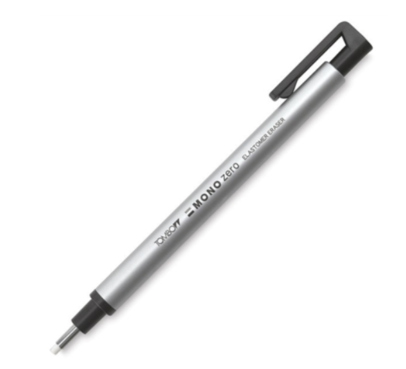caneta borracha para desenhos realistas - Materiais