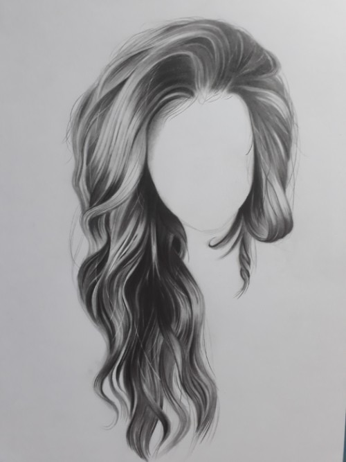 como desenhar cabelo 5 2 - Como desenhar cabelo realista sem dificuldade