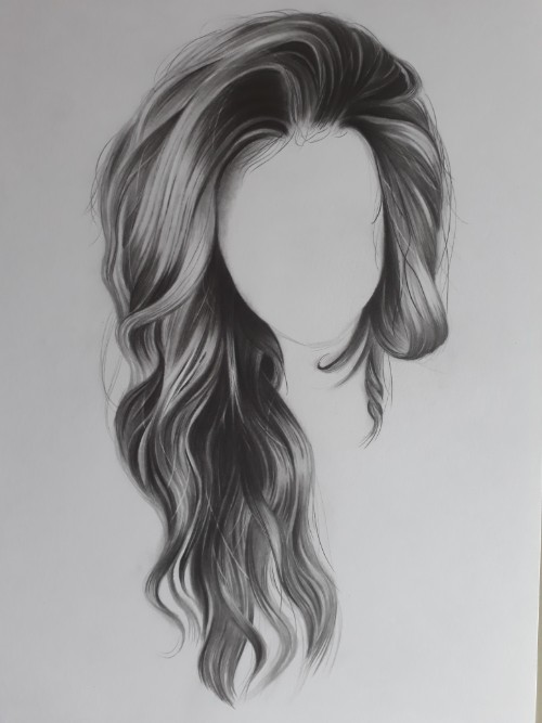 como desenhar cabelo 6 1 - Como desenhar cabelo realista sem dificuldade