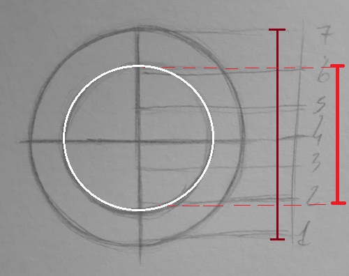 como desenhar rosto 3 1 - Como desenhar rosto - tutorial método Loomis parte 2