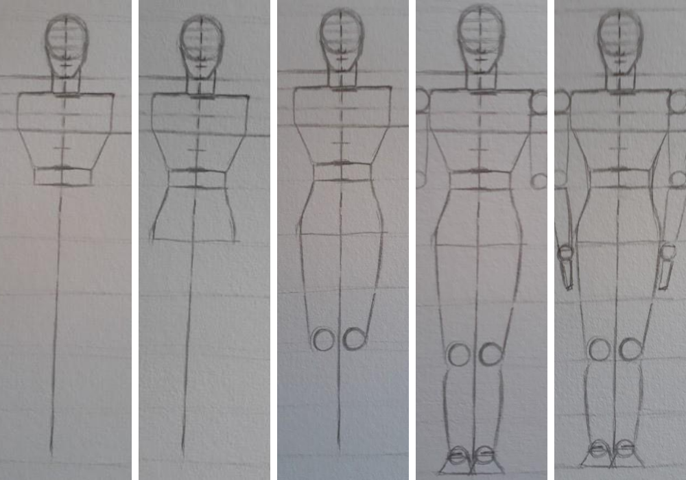 como desenhar o corpo humano