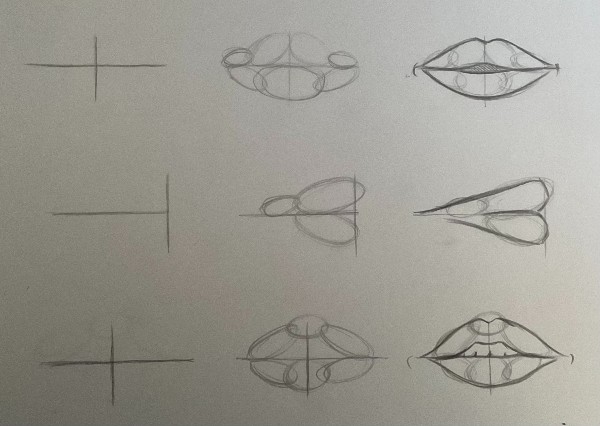 Como desenhar uma Boca passo a passo para iniciantes