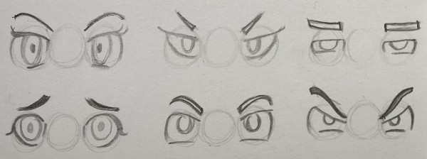 como desenhar olhos de anime exemplos - Como desenhar rosto de anime/mangá feminino e masculino