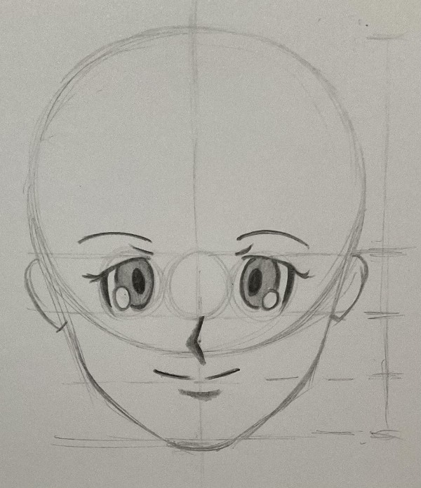 como desenhar boca e rosto de anime - Como desenhar rosto de anime/mangá feminino e masculino