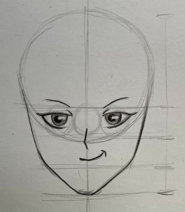 como desenhar rosto e nariz de anime - Como desenhar rosto de anime/mangá feminino e masculino