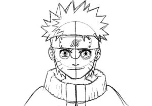 Como Desenhar O Naruto F Cil Desenhar Anime Naruto Para Iniciantes