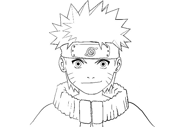 desenho fácil de fazer do naruto