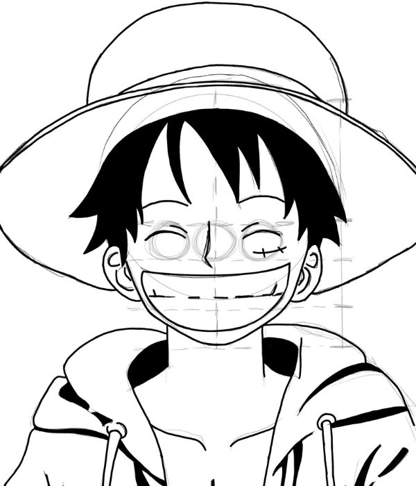 luffy one piece para desenhar - Pesquisa Google