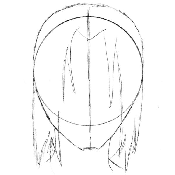 Itachi 2 - Como desenhar o Itachi Uchiha passo a passo fácil