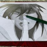 como desenhar anime realista 150x150 - Desenhar anime realista - desenho de Sasuke realista detalhado