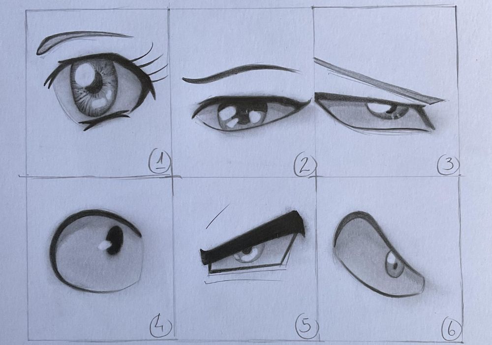 Como desenhar olhos de anime - Tutorial definitivo