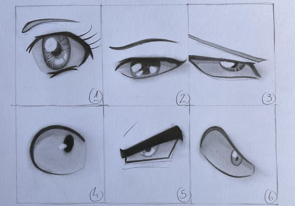 Pin de lain em Tutorial de desenho  Desenho de olho de anime, Desenho de  olho, Olhos de anime fáceis